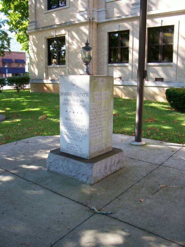 Korean & Vietnam War Veterans' Memorial, photo courtesy of Dennis Lambert