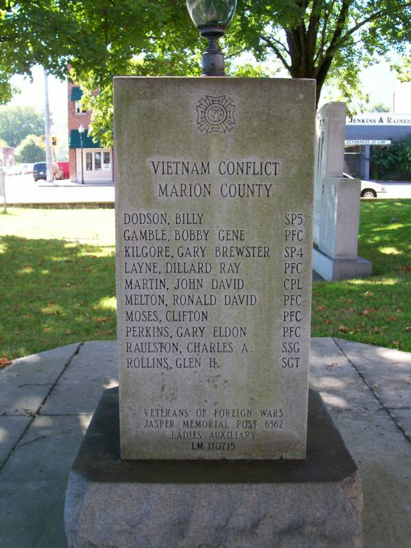 Vietnam War Veterans' Memorial, photo courtesy of Dennis Lambert