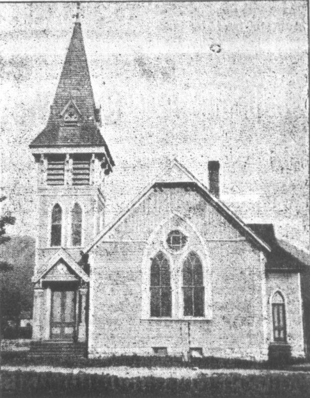Methodist Episcopal Church in 1911, photo courtesy of South Pittsburg Hustler 