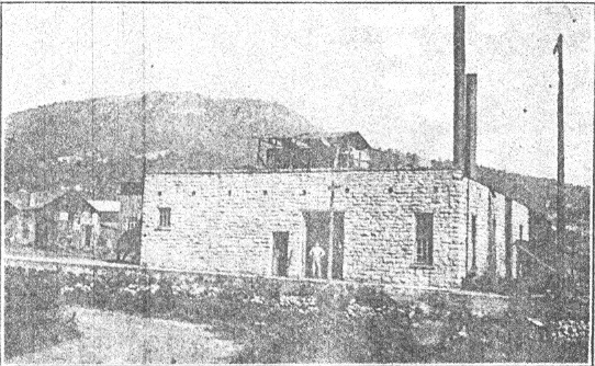 South Piitsburg Ice Company in 1914, courtesy of Dennis Lambert