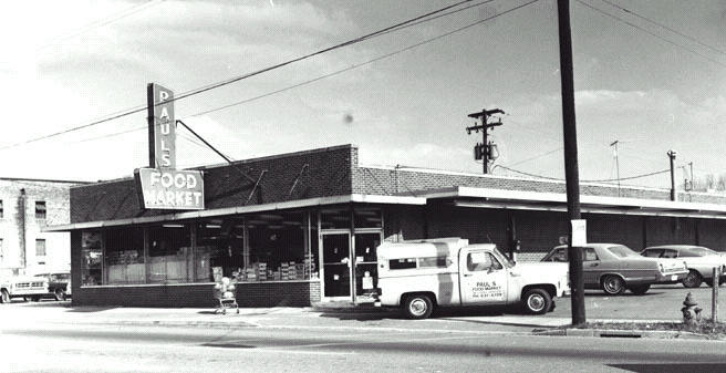 Paul's Food Market in 1970, Courtesy of Paul A. Hiener collection/Chattanooga-Hamilton County Bicentennial Library