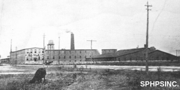 H. Wetter Manufacturing Company plant in 1908, courtesy of Dennis Lambert