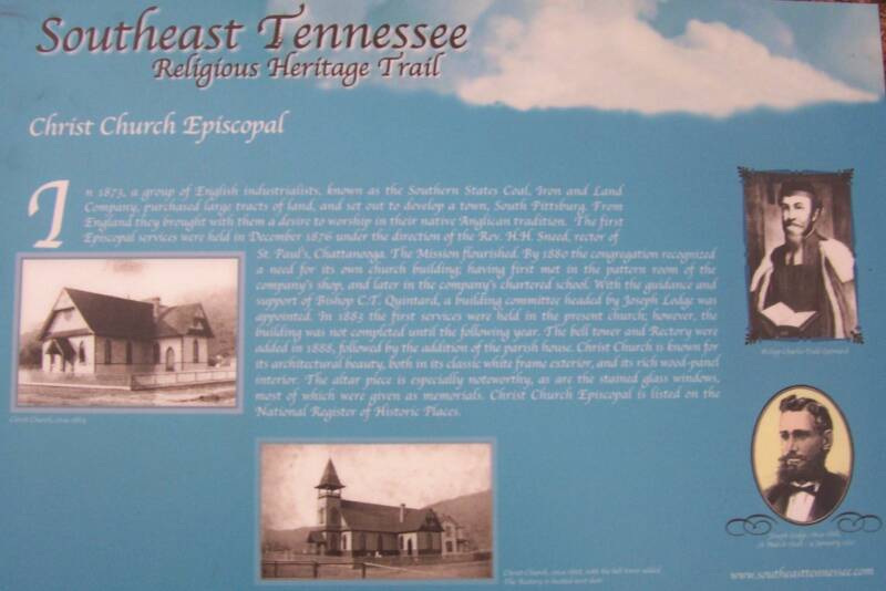 New sign for Christ Church Episcopal