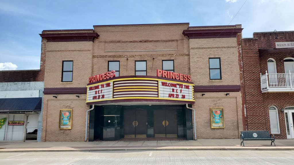 The Princess Theatre as it appeared in 2024