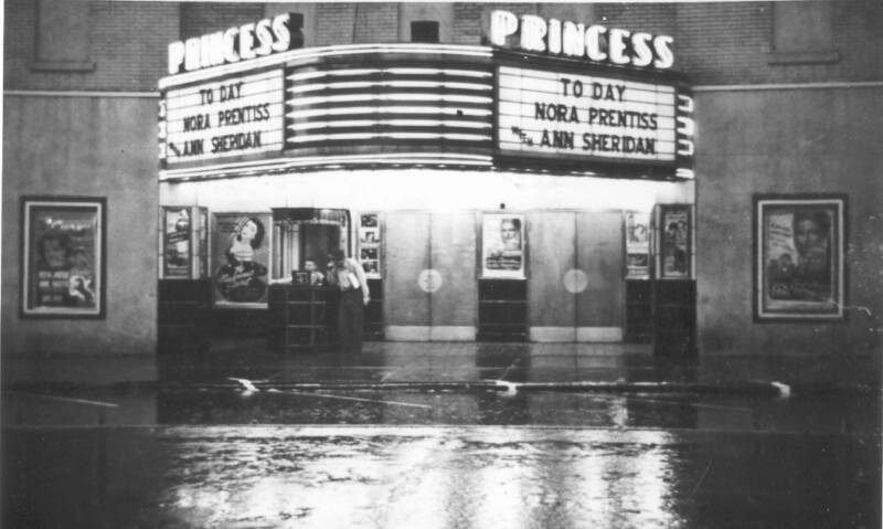 The Princess Theatre as it appeared in 1947