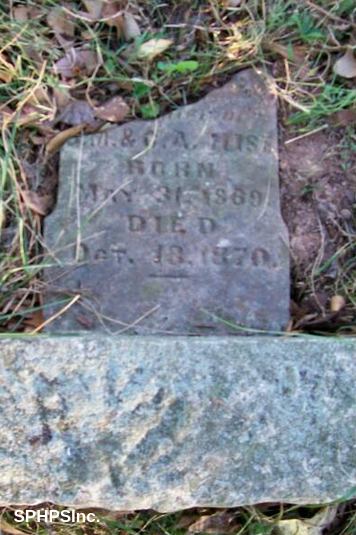 Loretta Hise gravestone, courtesy of Dennis Lambert