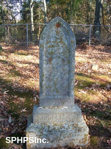 Della Kirkpatrick gravestone, courtesy of Dennis Lambert